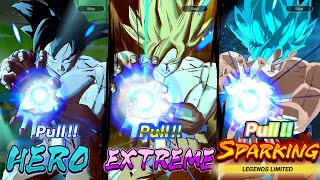 Dragon Ball Legends All Summoning Animations Meanings Explained  HD Widescreen dblegends [upl. by Solakcin]