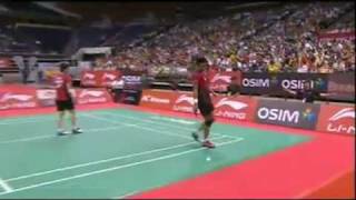 F  XD  Tantowi AhamadLiliyana Natsir vs Chen Hung LingCheng Wen Hsing  2011 Singapore Open [upl. by Desai]