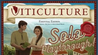 Automa Takedown Viticulture Solo Playthough [upl. by Derfnam]