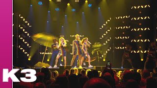 K3  Medley Yippee Yippee Jij bent mooi Pina Colada  K3 show Vleugels [upl. by Alrahc]