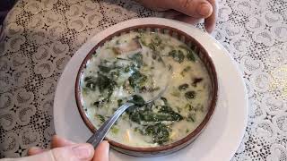 CIORBA TRADITIONALA DE SALATA VERDE  ZAMA DE SALATA [upl. by Eimmis]