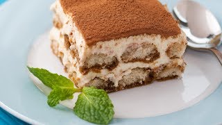 How to Make Tiramisu  Authentic Tiramisu Recipe  No Bake Dessert [upl. by Rivard]