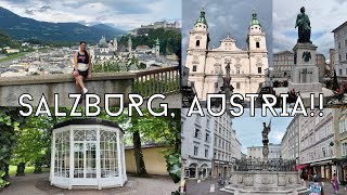 24 HOURS IN SALZBURG  Interrailing 2024  7 Countries  18 Days  Lauryn Rachel [upl. by Manno512]