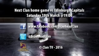 Braehead Clan vs Manchester Storm 1232016  EIHL [upl. by Gorton]