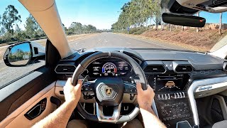 2021 Lamborghini Urus POV Test Drive 3D AudioASMR [upl. by Wons918]