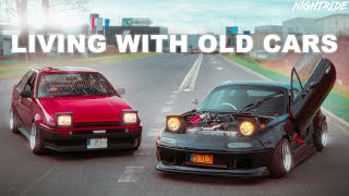 The GOOD And The BAD of Living with Old JDM Cars [upl. by Akihsar190]