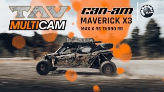 Multicam 2021 CanAm Maverick X3 MAX X RS Turbo RR Walk Around [upl. by Kitti]