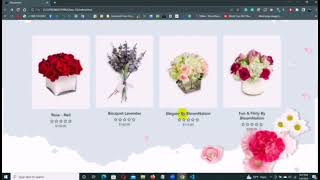 Flower Animation by using HTML and CSS [upl. by Ellesij]