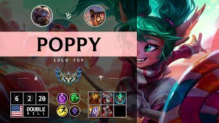 Poppy Top vs KSante  NA Challenger Patch 1412 [upl. by Anayk]