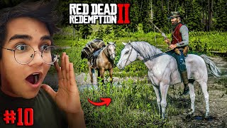 Finally I Found White Arabian Horse  Red Dead Redemption 2 Gameplay Hindi [upl. by Aihsia]