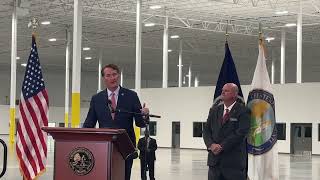 Gov Glenn Youngkin speaks at the new Condair facility in Chesterfield [upl. by Remlap3]