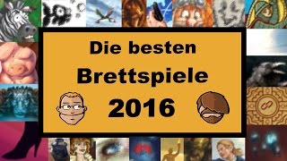 Die besten Brettspiele 2016  Unsere Top 3 nach Kategorie [upl. by Ihn]