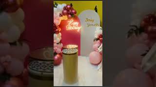 Yenudhis Birthday Decoration  Lumos Events birtdaydecoration [upl. by Annaeerb34]