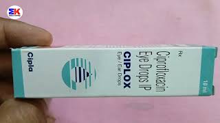 Ciplox Eye Drops  Ciprofloxacin Eye Drops  Ciplox Eye Ear Drops Uses Benefits Dosage Review [upl. by Yehs447]