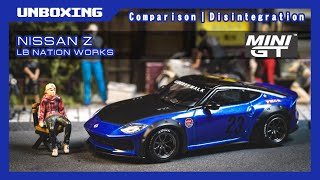 ［貓哥Vlog 245 Unboxing MINI GT 164 Nissan Z LB★NATION WORKS  CC ENG amp 繁體中文 [upl. by Eymaj]