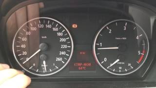 BMW e90 320d Meniu secret Temperatura motor [upl. by Kraska836]