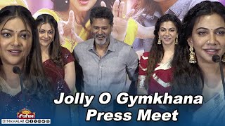 Jolly O Gymkhana Press Meet   Madonna Sebastian  Abhirami Speech [upl. by Fidole]