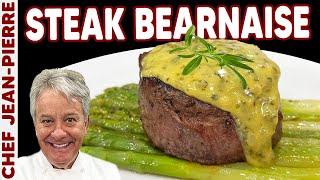 Steak Bearnaise in Less Than 20 Minutes  Chef JeanPierre [upl. by Janik]