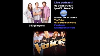 323 Singing group The Voice joins Talented Universe for a live chat [upl. by Narah836]