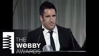 Trent Reznors 5Word Speech at The 13th Annual Webby Awards [upl. by Okier]