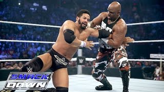 The Dudley Boyz vs The Prime Time Players SmackDown Sept 3 2015 [upl. by Anitsirhcairam]