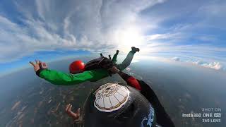 How first jump look like from 360 degree view [upl. by Kerstin]