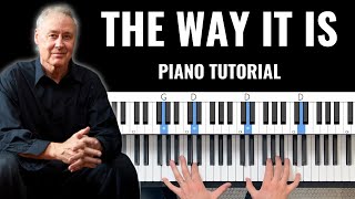 The Way It Is  Bruce Hornsby  The Ultimate Step by Step Piano Tutorial [upl. by Florette246]