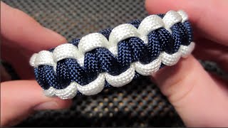 Easy TwoTone Paracord Bracelet Tutorial [upl. by Girardi133]