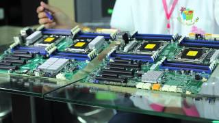 เมนบอร์ด เครื่อง workstation  2 CPU   SuperMicro X9DAI vs X10DAI [upl. by Akitahs]