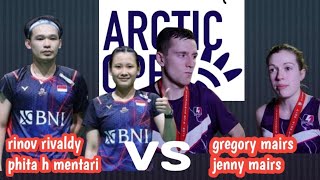 rinovphita INA VS gregory mairsjenny mairs DEN  R32 CLASH ROYALE ARCTIC OPEN 2024 [upl. by Woodall]