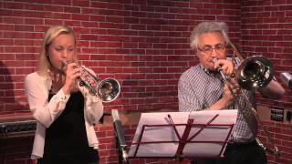 John Suchet and Tine Thing Helseth  The Godfather Waltz  Classic FM Sessions [upl. by Esiralc]