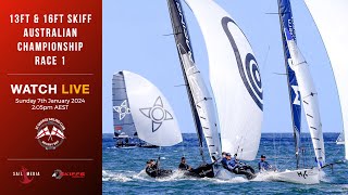 13ft and 16ft Skiff Nationals RACE 1 [upl. by Salisbury]