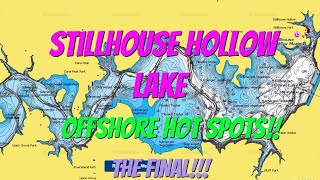 Stillhouse Hollow Lake  Offshore Hotspots Explained [upl. by Otreblaug]