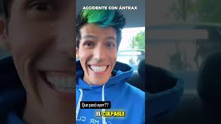 RAFA Y ANTRAX ACCIDENTE 😨 rafapolinesio antrax halloween [upl. by Hsiekal]