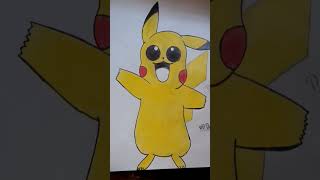 pikachu Drawing 😘😘 [upl. by Ashby]