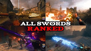 Ranking Every Sword in Citadelle des Morts bo6 zombies season 1 [upl. by Gnah]