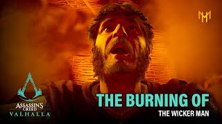 The Burning of the Wicker Man Glowecestrescire Arc Ending Assassins Creed Valhalla  Episode 92 [upl. by Tocci]