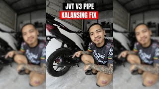 JVT V3 Power Pipe  Kalansing Issue FIX [upl. by Sufur701]