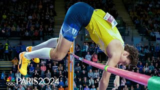 Mondo Duplantis BREAKS WORLD RECORD once again in dominant start for pole vaults GOAT  NBC Sports [upl. by Adniles]