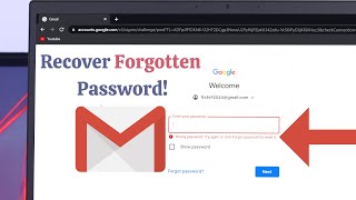 How to Recover Gmail Account Password If Forgotten Reset [upl. by Tallu]