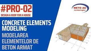 Pro02 wrokflow Modeling Concrete elements  Modelarea elementelor de beton armat [upl. by Marella772]