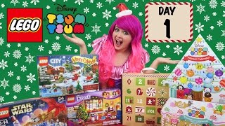 Day 1  LEGO amp Tsum Tsum Advent Calendars 2016  COUNTDOWN TO CHRISTMAS  KiMMi THE CLOWN [upl. by Levison702]