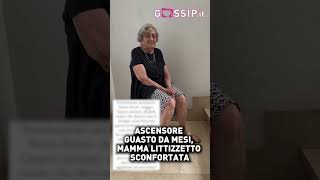 Luciana Littizzetto indignata senza ascensore la mamma 91enne deve salire le scale [upl. by Yenoh]