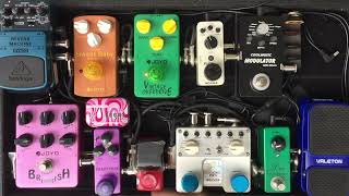 Pedalboard 2022 My Currently Pedalboard NO TALK [upl. by Ama]