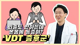 VDT증후군 외출도 안 하는데 온몸에 통증이 있다면 확인하세요 [upl. by Harned]