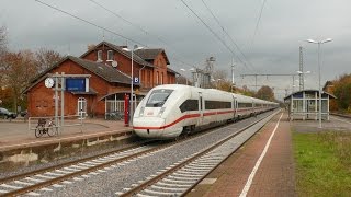 Neuer Glanz im alten Bahnhof  ICE4 auf Testfahrt in Emmerthal [upl. by Sema798]