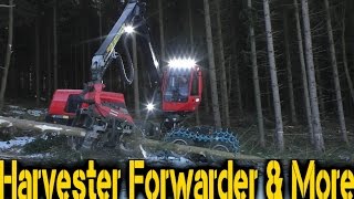 Komatsu 931XC Harvester  SPECIAL  4k [upl. by Capwell764]