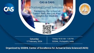 CAS amp CADS National Level Seminar  Navigating the Actuarial Career Path the CAS Way [upl. by Nosniv]