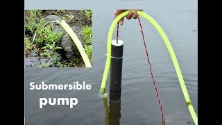 How to Make Powerful Mini Submersible Pump [upl. by Luz953]