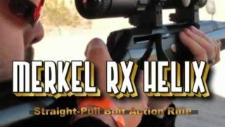 Merkel RX Helix StraightPull Hunting Rifle [upl. by Nosmirc]